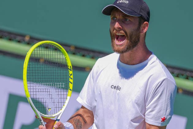 TENNIS : Indian Wells ATP, Tennis Herren Masters 1000 - 08 03 2026 Corentin Moutet - Indian Wells - Usa - 08 03 2026 INDIAN WELLS  Copyright: xCCx