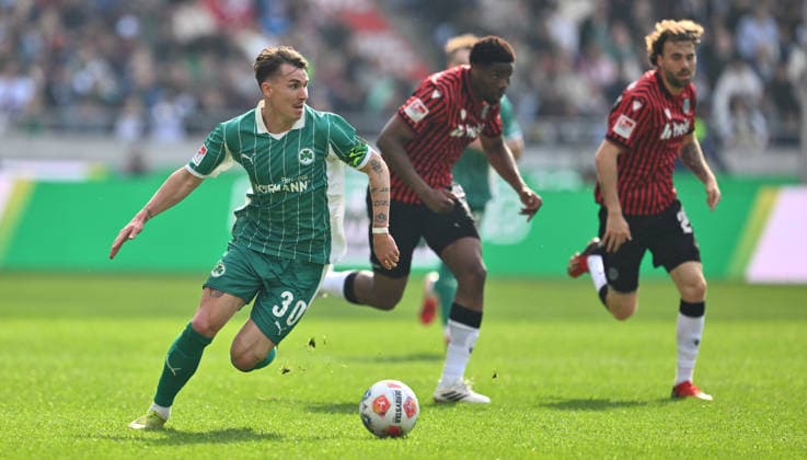 08 03 2026 Soccer Season 2025 2026 2 Soccer Bundesliga 25 Matchday Hannover 96 H96 SpVgg Greuther Fürth SGF Kleeblatt Sportfoto Zink xwoxzix DFL regulations prohibit any use of photographs as image sequences and or quasi video only for editorial use Felix Klaus 30, SpVgg Greuther Fürth
