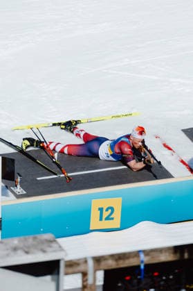PARALYMPICS - Winter Paralympics Milano Cortina 2026 TESERO,ITALY,08.MAR.26 - PARALYMPICS, BIATHLON - Paralympic Winter games, Winterspiele,Spiele, Summer games Milano Cortina 2026. Image shows Stefan Egger-Riedmueller (AUT).  GEPAxpictures xMatthiasxTrinkl