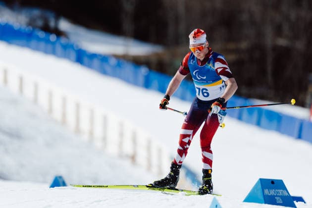 PARALYMPICS - Winter Paralympics Milano Cortina 2026 TESERO,ITALY,08.MAR.26 - PARALYMPICS, BIATHLON - Paralympic Winter games, Winterspiele,Spiele, Summer games Milano Cortina 2026. Image shows Stefan Egger-Riedmueller (AUT).  GEPAxpictures xMatthiasxTrinkl