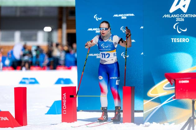 PARALYMPICS - Winter Paralympics Milano Cortina 2026 TESERO,ITALY,08.MAR.26 - PARALYMPICS, BIATHLON - Paralympic Winter games, Winterspiele,Spiele, Summer games Milano Cortina 2026. Image shows Carina Edlingerova (CZE).  GEPAxpictures xMatthiasxTrinkl