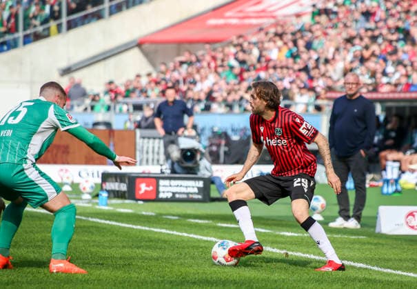 Germany Soccer 2 Bundesliga 2025 2026, 25 Matchday Hannover 96 vs SpVgg Greuther Fürth Heinz von Heiden Arena Stadion Hannover Kolja Oudenne Hannover 96, 29 Hannover Copyright: xAymanxAlahmedx