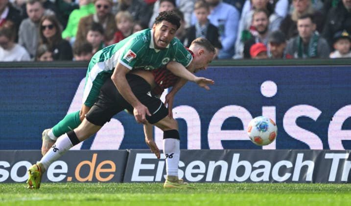 08 03 2026 Soccer Season 2025 2026 2 Soccer Bundesliga 25 Matchday Hannover 96 H96 SpVgg Greuther Fürth SGF Kleeblatt Sportfoto Zink xwoxzix DFL regulations prohibit any use of photographs as image sequences and or quasi video only for editorial use Sayfallah Ltaief 47, SpVgg Greuther Fürth Maurice Neubauer 33, Hannover 96 H96