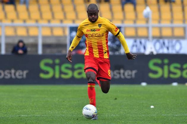 Lecce s Defensive Midfielder Sadik Fofana (8 US Lecce) in action during the Serie A Enilive matchday 28 match between US Lecce and US Cremonese at the Stadio Via del Mare in Lecce, Italy, Sunday, March 8, 2026. (Credit Image: Giovanni Evangelista LaPresse)  Copyright: xGiovannixEvangelista LaPressex