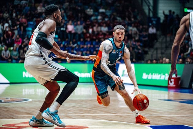 Logan Johnson Skyliners Frankfurt, 0 GER, Skyliners Frankfurt vs Bamberg Baskets, Basketball, easycredit BBL, Bundesliga, 23 Matchday, Season 2025 2026 08 03 2026 Eibner Pressefoto Attila Ziga GER, Skyliners Frankfurt vs Bamberg Baskets, Basketball, easycredit BBL, Bundesliga, 23 Matchday, Season 2025 2026 08 03 2026 Frankfurt am Main Copyright: xEibner-Pressefotox EP_AZA