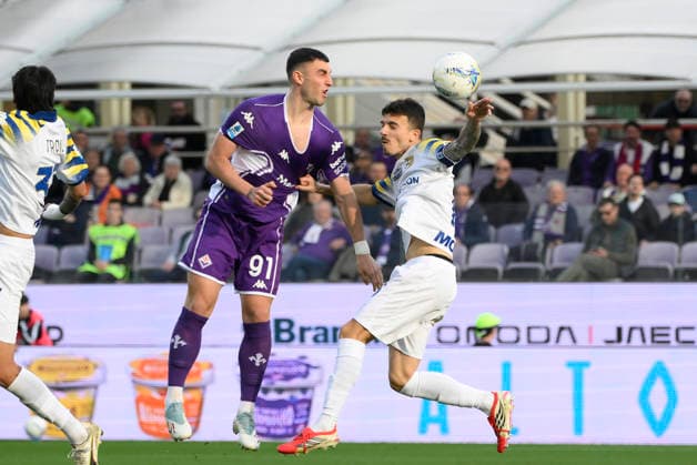 Fiorentina™s Roberto Piccoli during the Serie A Enilive 2025 2026 match between Fiorentina and Parma - Serie A Enilive at Artemio Franchi Stadium - Soccer - Florence, Italy - Sunday March 8, 2026  Copyright: xFabrizioxCorradetti LaPressex