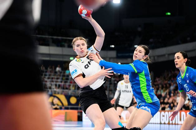 Handball, Women, European Championship Qualifier, Germany - Slovenia