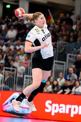Handball, Womens European Championship Qualification, Germany Slovenia, 2nd round, Group 3, Nina Engel Germany Heidelberg SNP Dome Baden Württemberg Germany