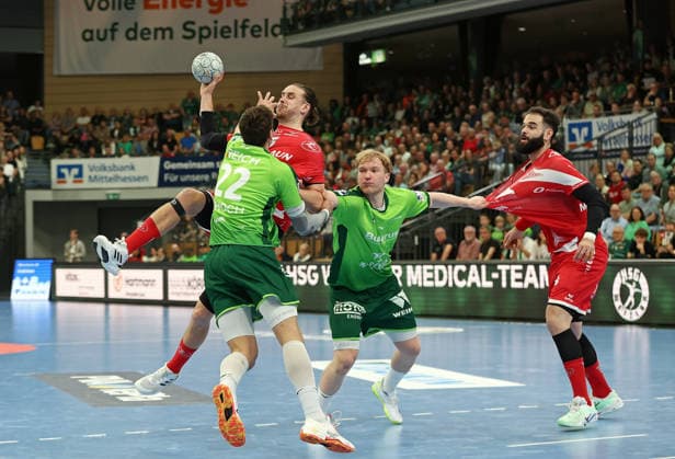 Handball, HBL, HSG Wetzlar - MT Melsungen