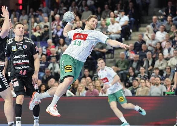 08 03 2026 Handball 1 Bundesliga DAIKIN HBL Season 2025 2026 24 Matchday HC Erlangen Metropolregion Nürnberg HCE GWD Minden DaMa xdaxmax Ian Weber 13, GWD Minden