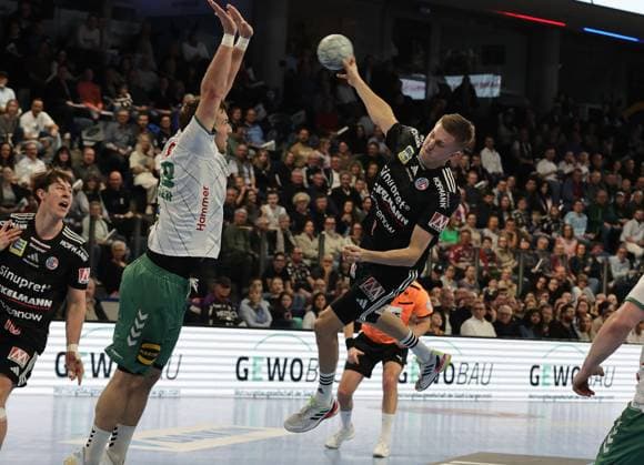 08 03 2026 Handball 1 Bundesliga DAIKIN HBL Season 2025 2026 24 Matchday HC Erlangen Metropolregion Nürnberg HCE GWD Minden DaMa xdaxmax Sander Andreassen Overjordet 8, HC Erlangen HCE