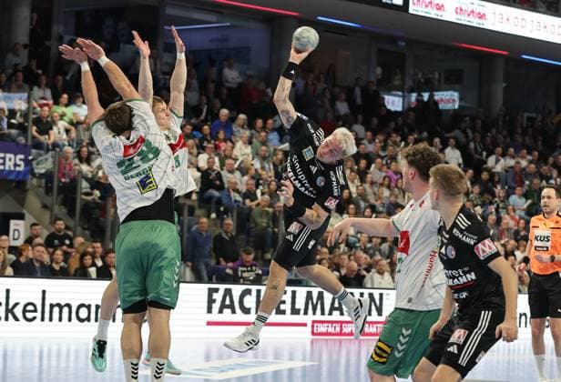08 03 2026 Handball 1 Bundesliga DAIKIN HBL Season 2025 2026 24 Matchday HC Erlangen Metropolregion Nürnberg HCE GWD Minden DaMa xdaxmax Marek Nissen 6, HC Erlangen HCE