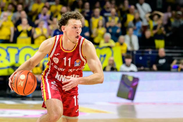 GER, Berlin, basketball, Alba Berlin vs Fitness First Wuerzburg Baskets, at the Max Schmeling Halle , BBL, pictured from left Brae Ivey Wuerzburg 11 , March 8, 2026 Copyright: HMBxMedia UwexKoch