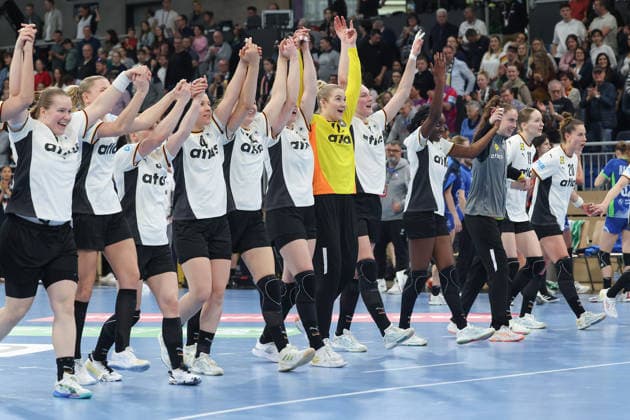Germany Slovenia, European Womens Handball Championship Qualifier Germany Slovenia, European Womens Handball Championship Qualifier between Germany and Slovenia on March 8 at SNP dome Heidelberg , Heidelberg Baden Württemberg Germany SNP dome