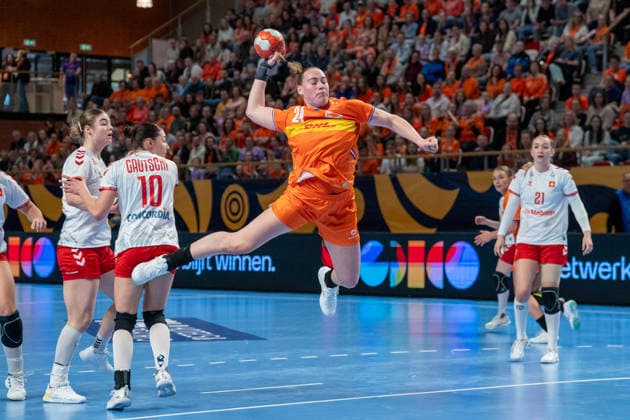 2026-03-08 Netehrlands vs Switzerland ALMERE, NETHERLANDS - MARCH 8: Romee Maarschalkerweerd of the Netherlands during the European Championship, EM, Europameisterschaft Women 2026 Qualifiers Phase 2 match, between The Netherlands and Switzerland at Topsportcentrum on March 8, 2026 in Almere, Netherlands. Almere Topsportcentrum Netherlands Content not available for redistribution in The Netherlands directly or indirectly through any third parties. Copyright: xHenkxSeppenx