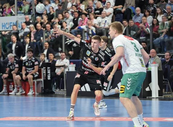 08 03 2026 Handball 1 Bundesliga DAIKIN HBL Season 2025 2026 24 Matchday HC Erlangen Metropolregion Nürnberg HCE GWD Minden DaMa xdaxmax Sander Andreassen Overjordet 8, HC Erlangen HCE