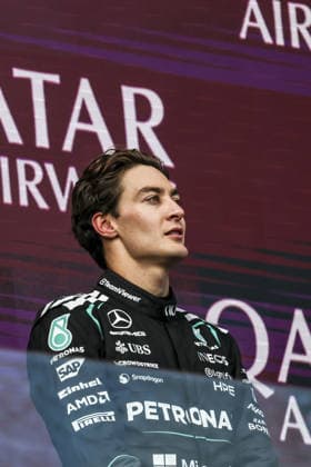 MELBOURNE, AUSTRALIA - MARCH 8: George Russell of Great Britain and Mercedes-AMG PETRONAS F1 Team celebrates after winning race of the F1 Grand Prix of Australia at Albert Park Circuit on March 8, 2026 in Melbourne, Australia.(Photo by Paddocker)  Copyright: xQianxJun Paddocker-SPPx Sportspressphoto_SPR105626