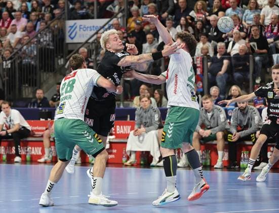 08 03 2026 Handball 1 Bundesliga DAIKIN HBL Season 2025 2026 24 Matchday HC Erlangen Metropolregion Nürnberg HCE GWD Minden DaMa xdaxmax Marek Nissen 6, HC Erlangen HCE