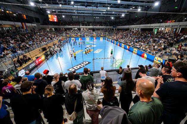 Handball, Womens European Championship Qualification, Germany Slovenia, 2nd round, Group 3, Overview, Arena, Venue, Spectators Heidelberg SNP Dome Baden Württemberg Germany