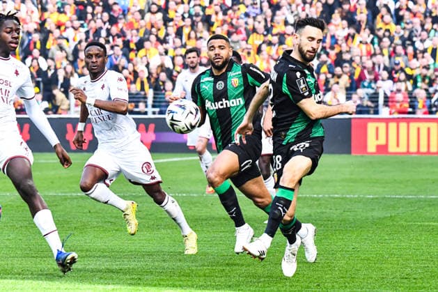 FOOTBALL : RC Lens vs FC Metz - Ligue 1 - JournÃ e 25 - 08 03 2026 Adrien Thomasson (RC Lens) LensFrance  Copyright: xBaptistexAutissierx