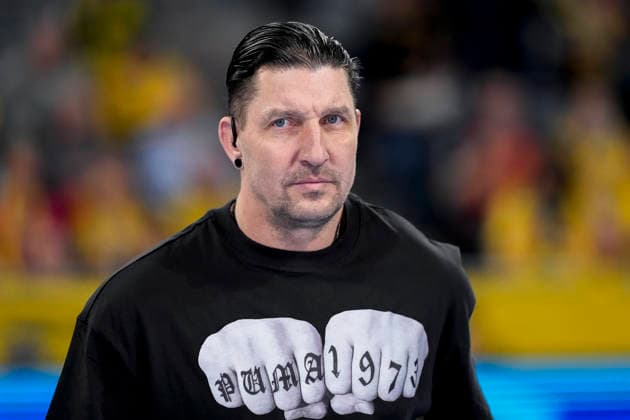 Stefan Kretzschmar Expert , Single picture, Single photo, Action, Action, 08 03 2026, Mannheim Germany , Handball, Bundesliga, Rhein Neckar Löwen Bergischer HC xozx