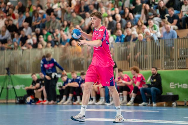 Handball I Men I Season 2025 2026 I 2 Bundesliga I 23 Matchday I HC Oppenweiler Backnang TSV Bayer Dormagen I 08 03 2026 Florian Boehnert 9, TSV Bayer Dormagen Backnang Murrtal Arena Baden Württemberg Germany Copyright: xLobeca MaxxPetershansx
