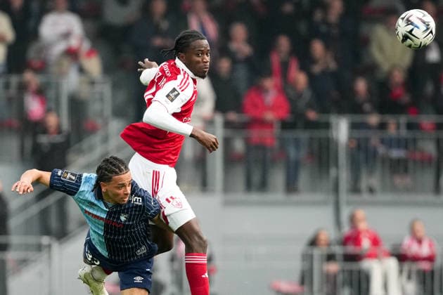 Stade Brestois 29 v Le Havre AC - Ligue 1 McDonald s 2025 2026 04 Junior DIAZ (sb29) - 33 Kenny QUETANT (hac) during the Ligue 1 McDonald s match between Brest and Le Havre at Stade Francis Le Ble on March 8, 2026 in Brest, France. Brest France  Copyright: xFEPx 776348318