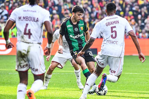 FOOTBALL : RC Lens vs FC Metz - Ligue 1 - JournÃ e 25 - 08 03 2026 Andrija Bulatovic (RC Lens) LensFrance  Copyright: xBaptistexAutissierx