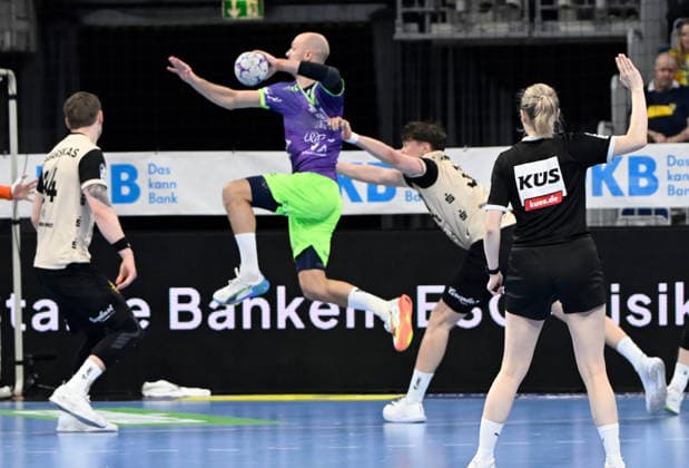 HBL Handball Bundesliga Season 2025 26 Mannheim SAP Arena 08 03 2026 Rhein Neckar Löwen rnl Bergischer HC bhc 28 25 Lukas SANDELL Rhein Neckar Löwen , mi HBL Handball Bundesliga