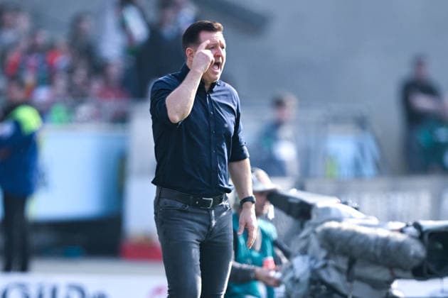 2 Bundesliga Hannover 96 SpVgg Greuther Fürth on 08 03 2026 at the HDI Arena in Hannover Coach Christian Titz Hannover MT