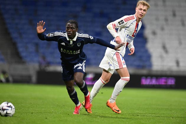 Football : Olympique Lyonnais v Paris FC -French ligue 1 - 08 03 2026 KARABAC of Lyon during the French ligue 1 match between Olympique Lyonnais and PARIS FC at Groupama Stadium Decines Charpieu Lyon on March 08, 2026 , France LYONFrance  Copyright: xMouradxAllilix