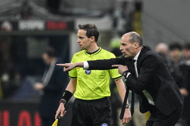 Head Coach Massimiliano Allegri of AC Milan during the Italian Serie A football match between AC Milan and Inter FC Internazionale on 8 March 2026 at Giuseppe Meazza San Siro Siro stadium in Milan, Italy  Copyright: xTizianoxBallabio IPAxSportx xipa-agency.netx xx IPA_72591170 IPA_Agency_IPA72591170