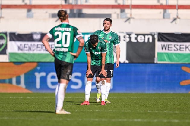 08 03 2026, Soccer, 2 Bundesliga, 25 Matchday Season 2025 2026, Preußen Münster Hertha BSC, Torge Paetow Preußen Münster xRHR PHOTO TKx Copyright: RHR-FOTOx RHR-FOTO TK