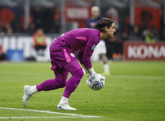 Yann Sommer of FC Inter during the Italian Serie A, season 2025-2026, football match between AC Milan and FC Inter Milano on 08 March 2026 at Giuseppe Meazza Stadium, San Siro, Milan, Italy. Photo, Nderim Kaceli  Copyright: xNderimxKaceli IPAxSportx xipa-agency.netx xx IPA_72592037 IPA_Agency_IPA72592037