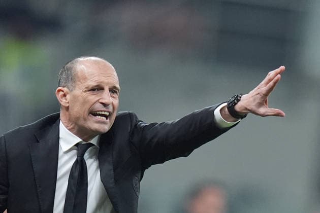 AC Milan™s head coach Massimiliano Allegri during the Serie A soccer match between Milan and Inter at the San Siro Stadium in Milan , north Italy - Sunday , March 08 , 2026. - Soccer .  Copyright: xSpada LaPressex