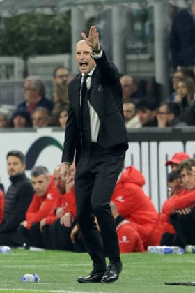 MASSIMILIANO ALLEGRI, Milan, Serie A, 2025-26, Milan vs Inter 1-0, 08-03-2026, Azione, Action, Single shot SERIE A 2025-26 MILAN-INTER 1-0