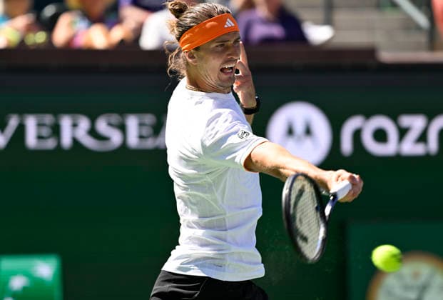 Tennis 2026: BNP Paribas Open MAR 08 March 08, 2026 Alexander Zverev of Germany returns a shot against Brandon Nakashima during their match at the BNP Paribas Open held at the Indian Wells Tennis Garden in Indian Wells, California. California. Mandatory Photo Credit : Charles Baus CSM (Credit Image: Â Charles Baus Cal Media) Indian Wells Ca United States of America EDITORIAL USE ONLY Copyright: xx ZUMA-20260308_zma_c04_259.jpg CharlesxBausx csmphotothree478714