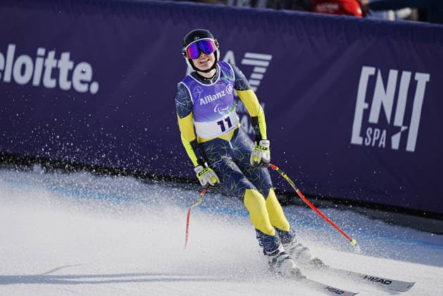 CORTINA, ITALY 20260309 Sweden s Ebba Arsjö during the alpine super-g in the Paralympics at Tofane Alpine Skiing Centre. *** The image is included in the SPORTS PACKAGE. For others PAYMENT IMAGE *** CORTINA ITALY x9200x *** CORTINA, ITALY 20260309 Sweden s Ebba Arsjö during the alpine super g in the Paralympics at Tofane Alpine Skiing Centre The image is included in the SPORTS PACKAGE For others PAYMENT IMAGE CORTINA ITALY x9200x  Copyright: xBjörnxLarssonxRosvall TTx PARALYMPICS 2026 SUPER-G