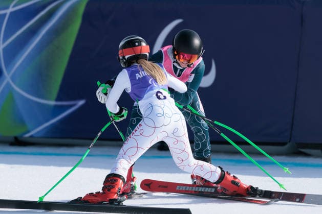 PARALYMPICS - Winter Paralympics Milano Cortina 2026 CORTINA D AMPEZZO,ITALY,09.MAR.26 - PARALYMPICS, ALPINE SKIING - Paralympic Winter games, Winterspiele,Spiele, Summer games Milano Cortina 2026, Super G, women. Image shows Alexandra Rexova (SVK).  GEPAxpictures xMatthiasxTrinkl