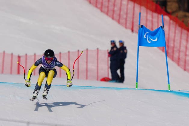 CORTINA, ITALY 20260309 Sweden s Ebba Arsjö during the alpine super-g in the Paralympics at Tofane Alpine Skiing Centre. *** The image is included in the SPORTS PACKAGE. For others PAYMENT IMAGE *** CORTINA ITALY x10500x *** CORTINA, ITALY 20260309 Sweden s Ebba Arsjö during the alpine super g in the Paralympics at Tofane Alpine Skiing Centre The image is included in the SPORTS PACKAGE For others PAYMENT IMAGE CORTINA ITALY x10500x  Copyright: xOscarxOlsson ParasportxSverigex TTx PARALYMPICS SUPER-G