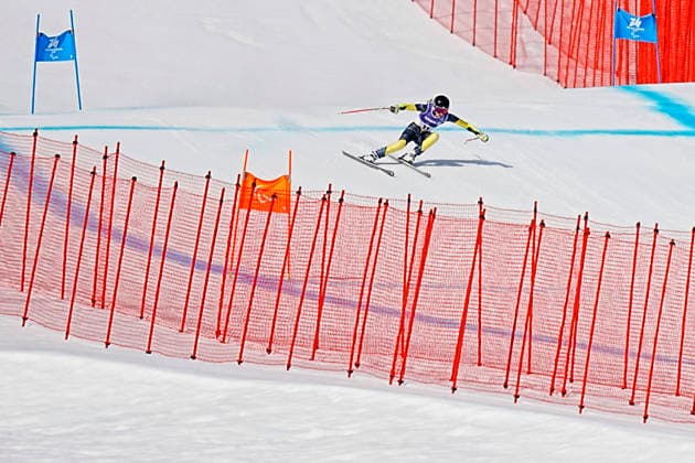 CORTINA, ITALY 20260309 Sweden s Ebba Arsjö during the alpine super-g in the Paralympics at Tofane Alpine Skiing Centre. *** The image is included in the SPORTS PACKAGE. For others PAYMENT IMAGE *** CORTINA ITALY x9200x *** CORTINA, ITALY 20260309 Sweden s Ebba Arsjö during the alpine super g in the Paralympics at Tofane Alpine Skiing Centre The image is included in the SPORTS PACKAGE For others PAYMENT IMAGE CORTINA ITALY x9200x  Copyright: xBjörnxLarssonxRosvall TTx PARALYMPICS 2026 SUPER-G