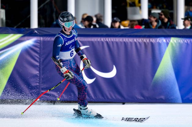 PARALYMPICS - Winter Paralympics Milano Cortina 2026 CORTINA D AMPEZZO,ITALY,09.MAR.26 - PARALYMPICS, ALPINE SKIING - Paralympic Winter games, Winterspiele,Spiele, Summer games Milano Cortina 2026, Super G, men. Image shows Neil Simpson (GBR).  GEPAxpictures xMatthiasxTrinkl