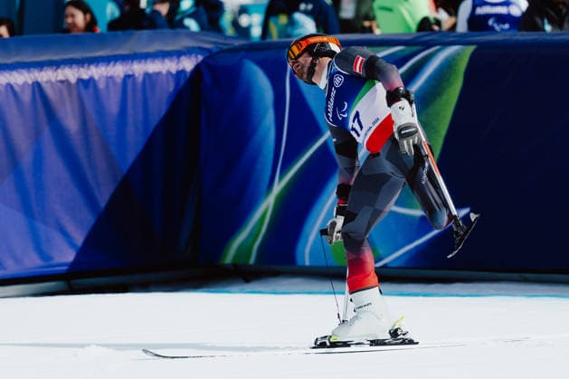 PARALYMPICS - Winter Paralympics Milano Cortina 2026 CORTINA D AMPEZZO,ITALY,09.MAR.26 - PARALYMPICS, ALPINE SKIING - Paralympic Winter games, Winterspiele,Spiele, Summer games Milano Cortina 2026, Super G, men. Image shows Thomas Grochar (AUT).  GEPAxpictures xMatthiasxTrinkl