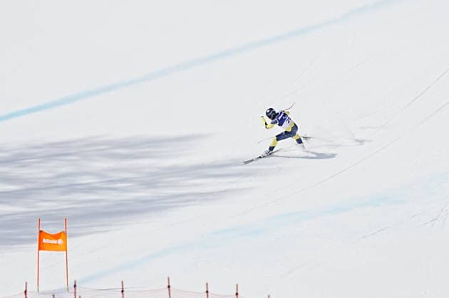 CORTINA, ITALY 20260309 Aaron Lindström falls during the alpine super-g in the Paralympics at the Cortina Curling Olympic Stadium. *** The image is included in the SPORTS PACKAGE. For others PAYMENT IMAGE *** CORTINA ITALY x9200x *** CORTINA, ITALY 20260309 Aaron Lindström falls during the alpine super g in the Paralympics at the Cortina Curling Olympic Stadium The image is included in the SPORTS PACKAGE For others PAYMENT IMAGE CORTINA ITALY x9200x  Copyright: xBjörnxLarssonxRosvall TTx PARALYMPICS 2026 SUPER-G