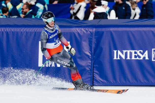 PARALYMPICS - Winter Paralympics Milano Cortina 2026 CORTINA D AMPEZZO,ITALY,09.MAR.26 - PARALYMPICS, ALPINE SKIING - Paralympic Winter games, Winterspiele,Spiele, Summer games Milano Cortina 2026, Super G, men. Image shows Nico Pajantschitsch (AUT).  GEPAxpictures xMatthiasxTrinkl