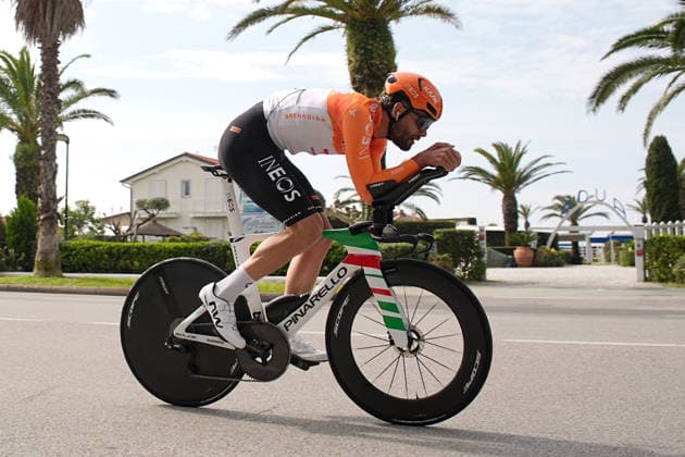 Ganna Filippo Of Ineos Grenadiers during reconnaissance Stage 1, an individual time trial, of the Tirreno-Adriatico cycling race in Lido di Camaiore. The 11.5-kilometer stage starts and finishes in Lido di Camaiore- Italy - Monday, March 9, 2026. - cycling .  Copyright: xMarcoxAlpozzi LaPressex