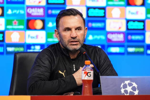 Ahead of Galatasaray v Liverpool – UEFA Champions League ISTANBUL, TURKIYE - MARCH 09: Head coach Okan Buruk of Galatasaray speaks during a press conference, PK, Pressekonferenz ahead of the UEFA Champions League round of 16 first-leg match against England’s Liverpool in Istanbul, Turkiye on March 09, 2026. Hakan Akgun Anadolu Istanbul Turkey. Editorial use only. Please get in touch for any other usage.  Copyright: x2026xAnadoluxHakanxAkgunx