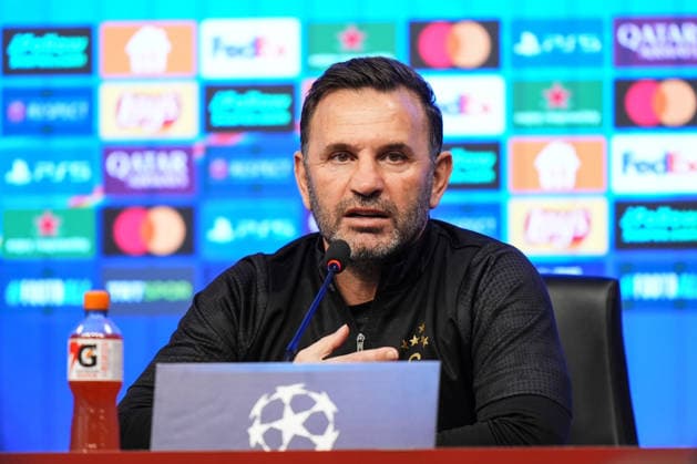 Ahead of Galatasaray v Liverpool – UEFA Champions League ISTANBUL, TURKIYE - MARCH 09: Head coach Okan Buruk of Galatasaray speaks during a press conference, PK, Pressekonferenz ahead of the UEFA Champions League round of 16 first-leg match against England’s Liverpool in Istanbul, Turkiye on March 09, 2026. Hakan Akgün Anadolu Istanbul Turkey. Editorial use only. Please get in touch for any other usage.  Copyright: x2026xAnadoluxHakanxAkgünx