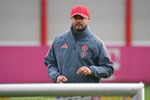 Coach Vincent KOMPANY Bayern Muenchen , single picture,cropped single motif,half figure,half figure final training on 09 03 2026 Soccer Champions League,season 2025 26, round of 16 Atalanta Bergamo FC Bayern Muenchen on 10 03 2026