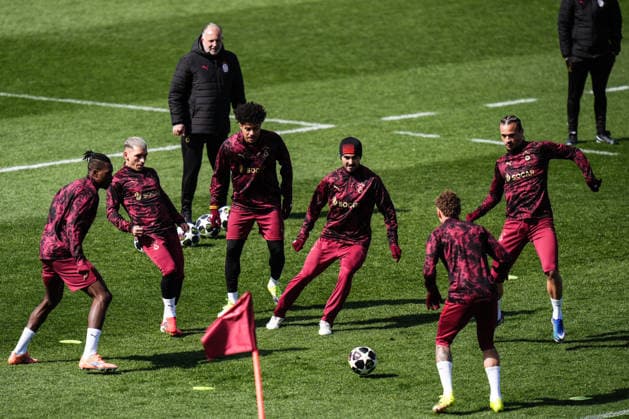 Ahead of Galatasaray v Liverpool - UEFA Champions League ISTANBUL, TURKIYE - MARCH 9: Players of Galatasaray attend the training session ahead of the UEFA Champions League round of 16 first-leg match between Galatasaray and Liverpool at Kemerburgaz Metin Oktay Facilities in Istanbul, Turkiye on March 09, 2026. Hakan Akgun Anadolu Istanbul Turkey. Editorial use only. Please get in touch for any other usage.  Copyright: x2026xAnadoluxHakanxAkgunx